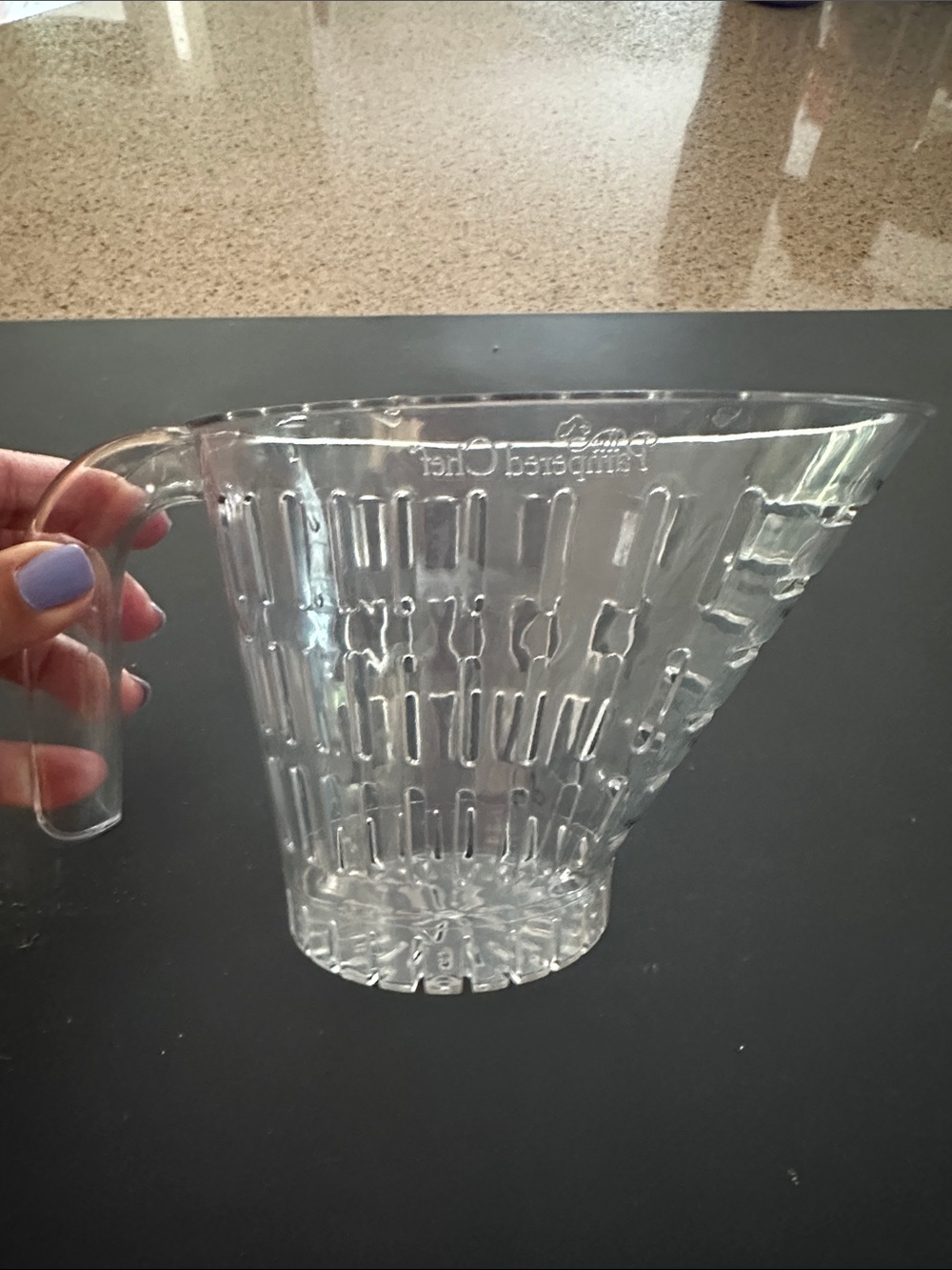 Pampered Chef Easy Read Measuring Colander